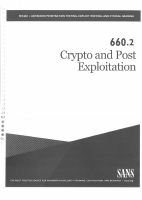 SANS 660.2 - Crypto and Post Exploitation.pdf